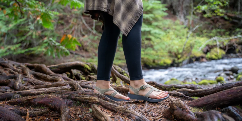 Water resistant sandal for women